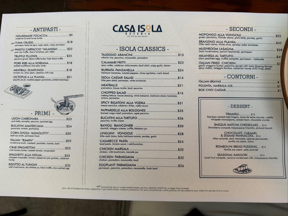 Menu Casa Isola Osteria-1