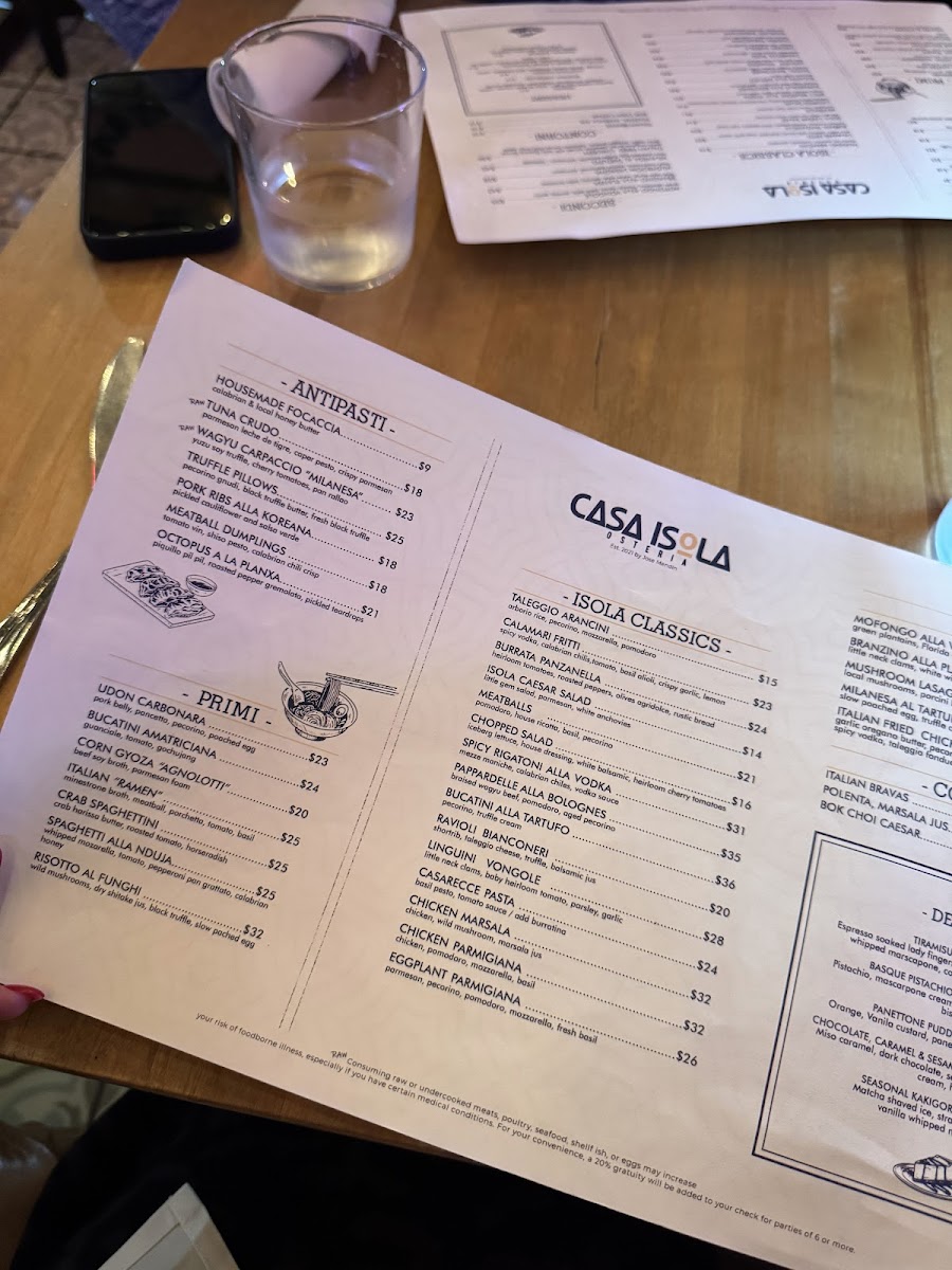 Menu Casa Isola Osteria-4